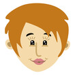 © Vexels - Girl cartoon head character