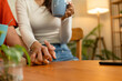 © MIND AND I - Couple enjoys Coffee Conversation at Home