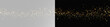 © Alehandro - Golden glitter dust overlay with sparkling glowing particles, universal gold dust application png