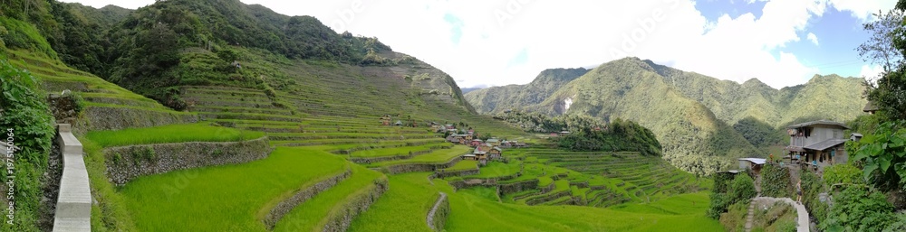 Rice Terraces of the Philippine Cordilleras, rice fields in Banaue ...