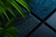 © pham - 庭のクローズアップビューの植物と石
