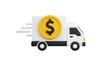 © Diana - Delivery Truck with Dollar Coin