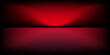 © van - red background, abstract wall studio room, can be used to present your product,vector background