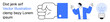 © robu_s - Innovation, teamwork, business solutions, creative thinking, collaboration, communication. A fist, pointing person and lightbulb ideas and teamwork. Innovation and teamwork concept