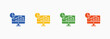 © RiskiAyu - Analysis Icon Set Color Multiple Style Collection Element For Design