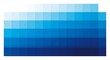 © gulo - Abstract blue gradient squares illustration for design and backgrounds