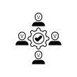 © CraftHub - Teamwork icon clean and modern vector illustration