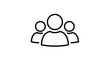 © Iyasi - Simple illustration of three people or users in a group.