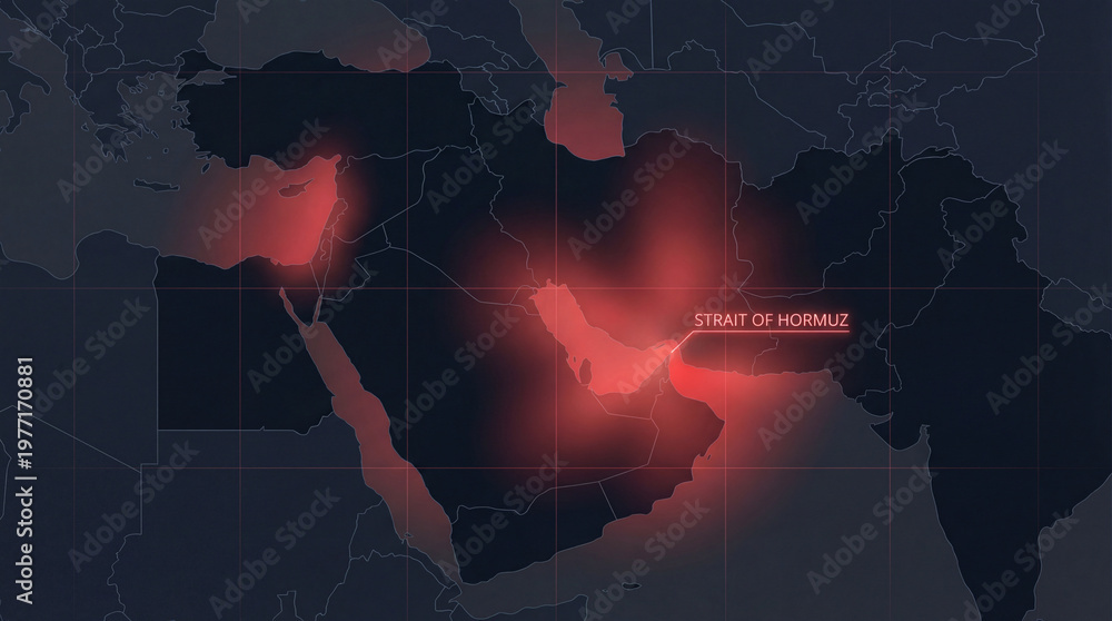 Stock-Foto „Strait of Hormuz disruption impacting India oil supply ...