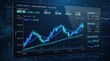 © Ismail - Digital Stock Market Chart Displaying Financial Data and Growth Trends.