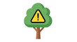 © aan - Warning Tree Sign Symbol.