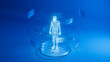 © ADDICTIVE STOCK - Monitoring technology tracks human health through data analysis