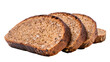© Sofix - Four slices of whole grain bread with seeds, isolated on transparent background