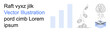© robu_s - Business analytics, digital economy, data management, artificial intelligence, financial growth, technology. Brain, coins bar graph and layered tech symbols . Business analytics and digital economy