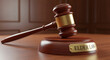 © RahmaWati - elder law gavel symbolizing justice and legal proceedings rests on a polished wooden stand in a professional courtroom setting