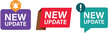 © AbuHuraira - Set of new update, New update alert, New update with bell