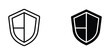 © Kalam - Contrasting designs of a classic heraldic shield and a modernized black variant