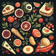 © Anggi - food pattern design very cool