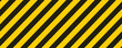 © yuli - Warning yellow black diagonal stripes line. Safety stripe warning caution hazard danger road vector sign symbol.