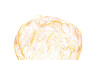 © vegefox.com - Abstract flowing lines on white background, golden yellow design. Artistic illustration ideal for b