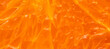 © banjongseal324 - Macro shot of fresh orange pulp texture background,Extreme close-up macro photography of fresh juicy orange fruit pulp. The image highlights the vibrant orange texture, translucent juice vesicles,