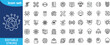 © murad - Digital Transformation line editable icon set. Editable stroke. Contain icons related to digitalization, digital services, internet, cloud computing, technology, and more.
