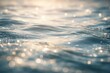 © NeuralNiche - Blurred calm water surface with soft ripples and shimmering bubbles texture background