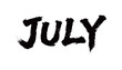 © 炳伟 梁 - JULY Handwriting
