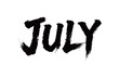 © 炳伟 梁 - JULY Handwriting