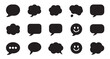 © Tamanna - Speech bubble vector set with various comic chat clouds and dialogue communication shapes.