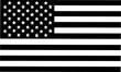 © pappu chanda - United states flag stencil design with stars and stripes for patriotic national theme.