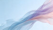 © 巡 张 - Flowing fabric in soft pastel colors