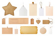 © Rawpixel.com - PNG Assorted blank tags collection on transparent background