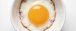 © Giuseppe Cammino - Fried Egg in White Bowl isolated on pure white background