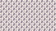 © agus - Geometric Seamless Pattern with Mauve Abstract Shapes on Beige