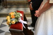 © gianniarmano - Bouquet in chiesa durante il matrimonio