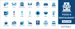 © icons store - Comprehensive Vector Icon Set for Food Service and Restaurant Businesses - Modern Glyphs for Dining, Cafe, and Kitchen Operations