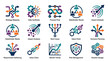 © Urat - Icons Set of Data Analysis and Strategy Management for Business and Technology Projects