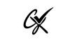 © untung - Icon of a Modern Checkmark Badge in Flat Design for Verification and Validation