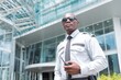 © Maisarah - Security Guard Patrolling Modern Corporate Building