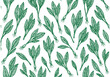 © Az to Design - Ramps Wild Leek Hand Drawn Sketch, Spring Foraging Harvest Vector Illustration Isolated