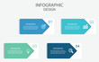 © DesignCrafts - Business infographic template design icon 4 option or steps  Can be used for workflow layout, diagram, annual report, web design .