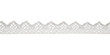 © elenabdesign - White cotton lace trim, decorative lace border, sewing trimming isolated on transparent background.