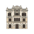 © Adelia - Vector Illustration of a Historic European Building Facade