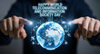 © FerdusAkther - Global connectivity celebrating world telecommunication and information society day