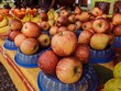 © ellinnur - Apples and lemons for sale at the fruit stall in malaysia.