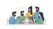 © Gilang Gemokz - Diverse group of people collaborating.