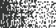 © MohSamsudin - Abstract digital pattern with a gradient transition from dense black pixels to sparse black pixels on a white background, creating a visual fade effect.