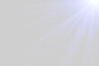 © LILIIA SMIRNOVA - Golden sun flare with bright rays and light burst on transparent background