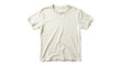 © shuphanida - Distressed blank off-white t-shirt with holes and frayed edges